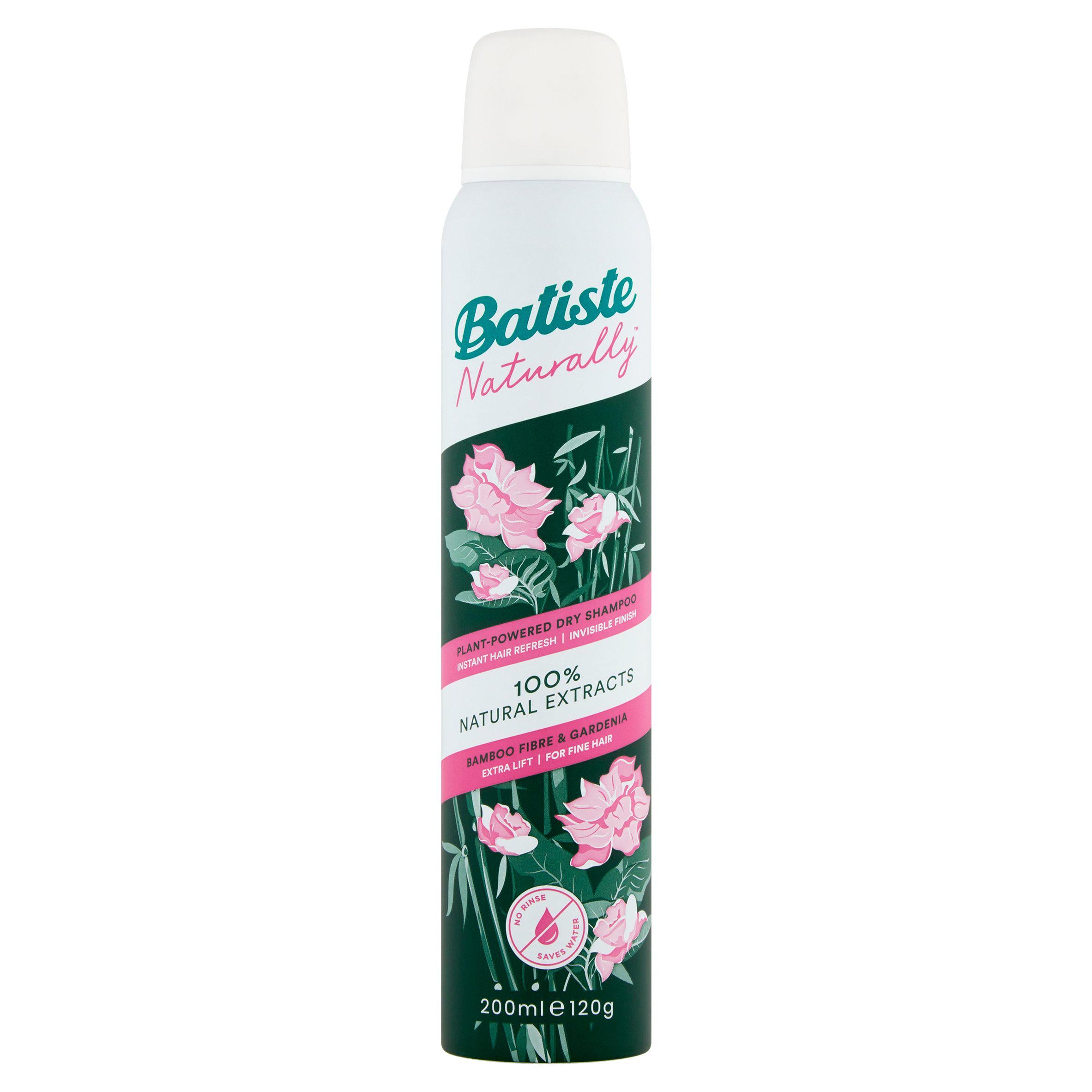 Batiste dry shampoo Bamboo Fibre & Gardenia 200ml - British product