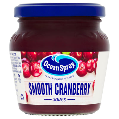Sainsburys Ocean Spray Smooth Cranberry Sauce 200g- Buy online at McGrocer