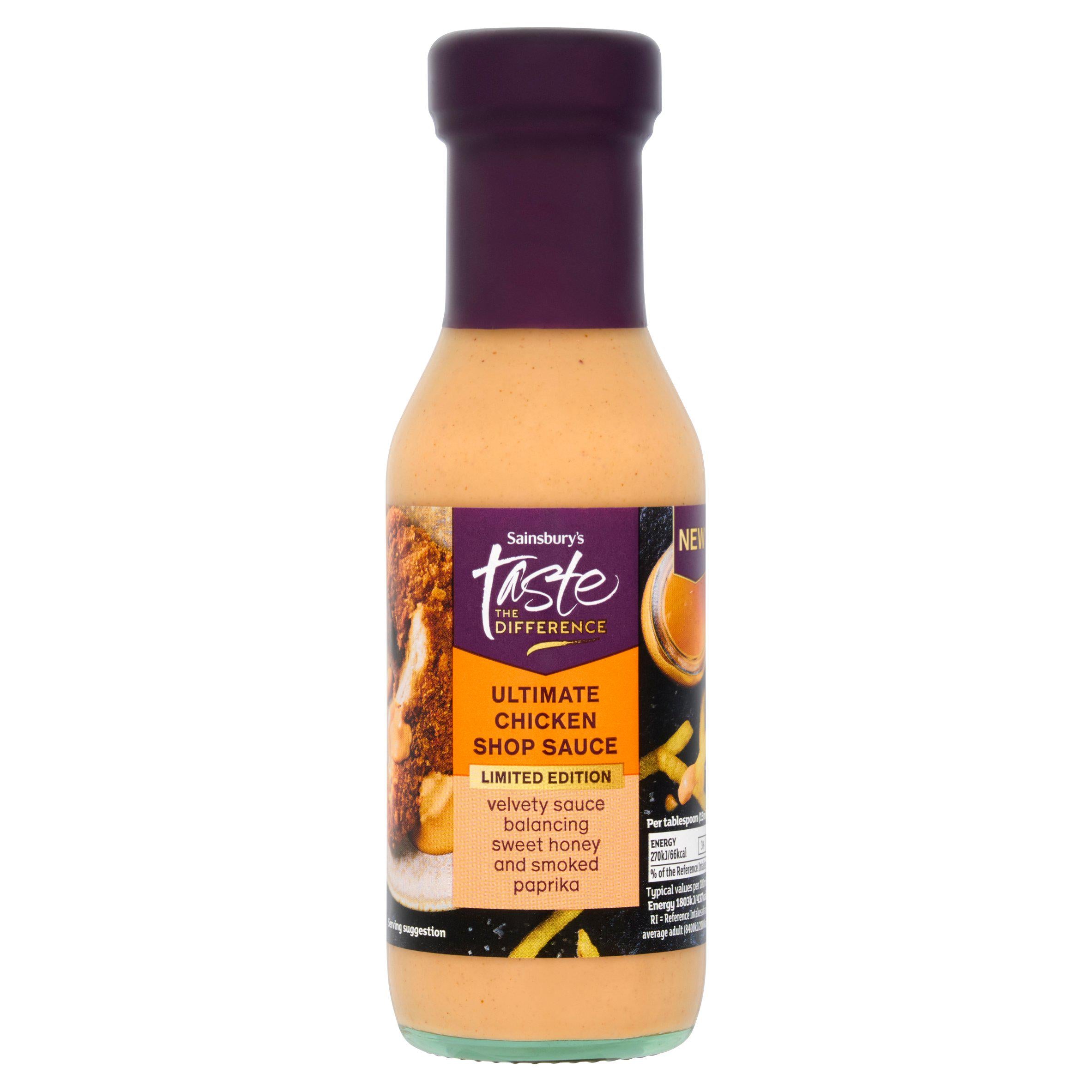 Sainsbury's Ultimate Chicken Shop Sauce 250ml, UK version
