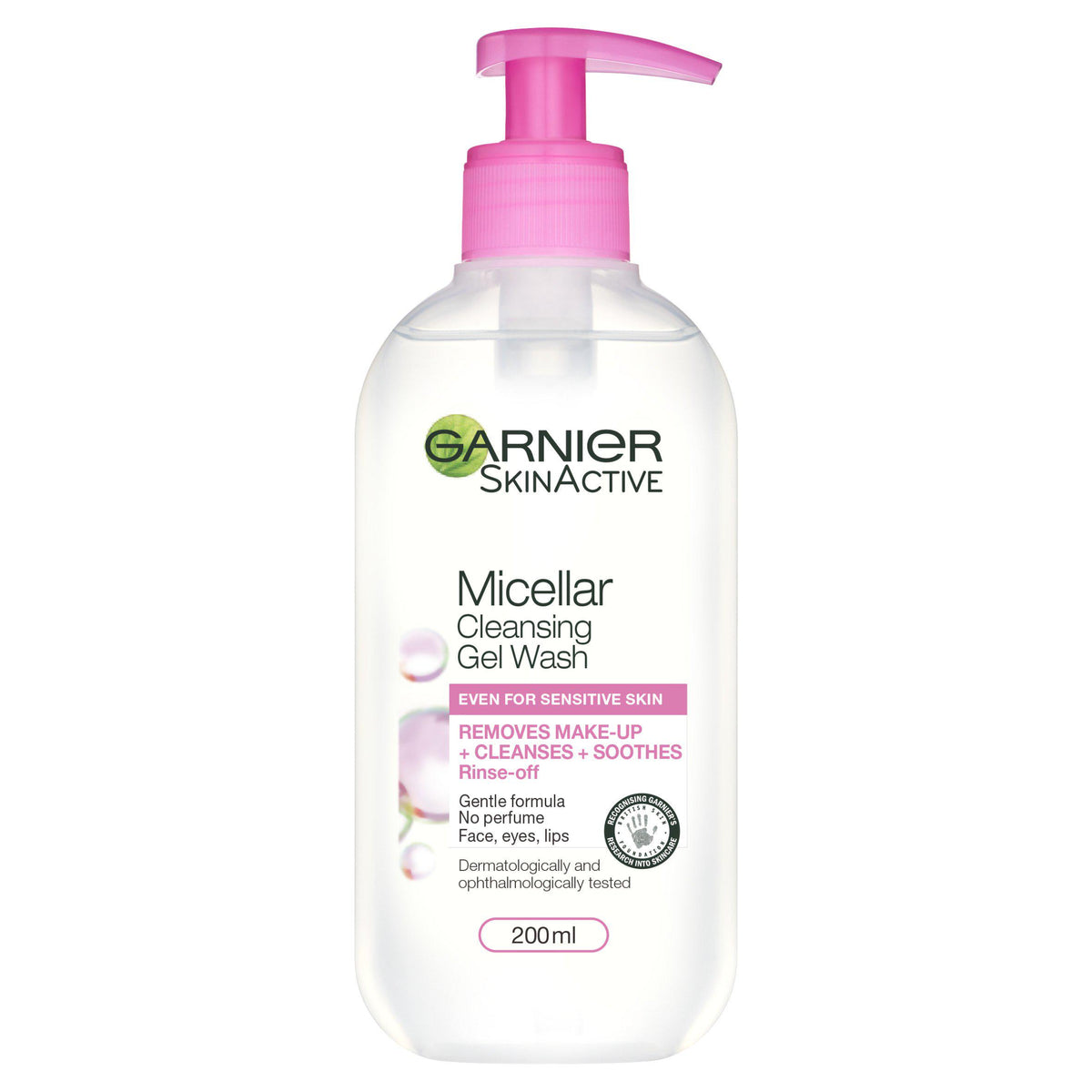 Garnier Micellar Gel Face Wash 200ml, imported from the UK