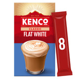 Kenco flat white instant coffee sachets 8 x 14.8g, UK version