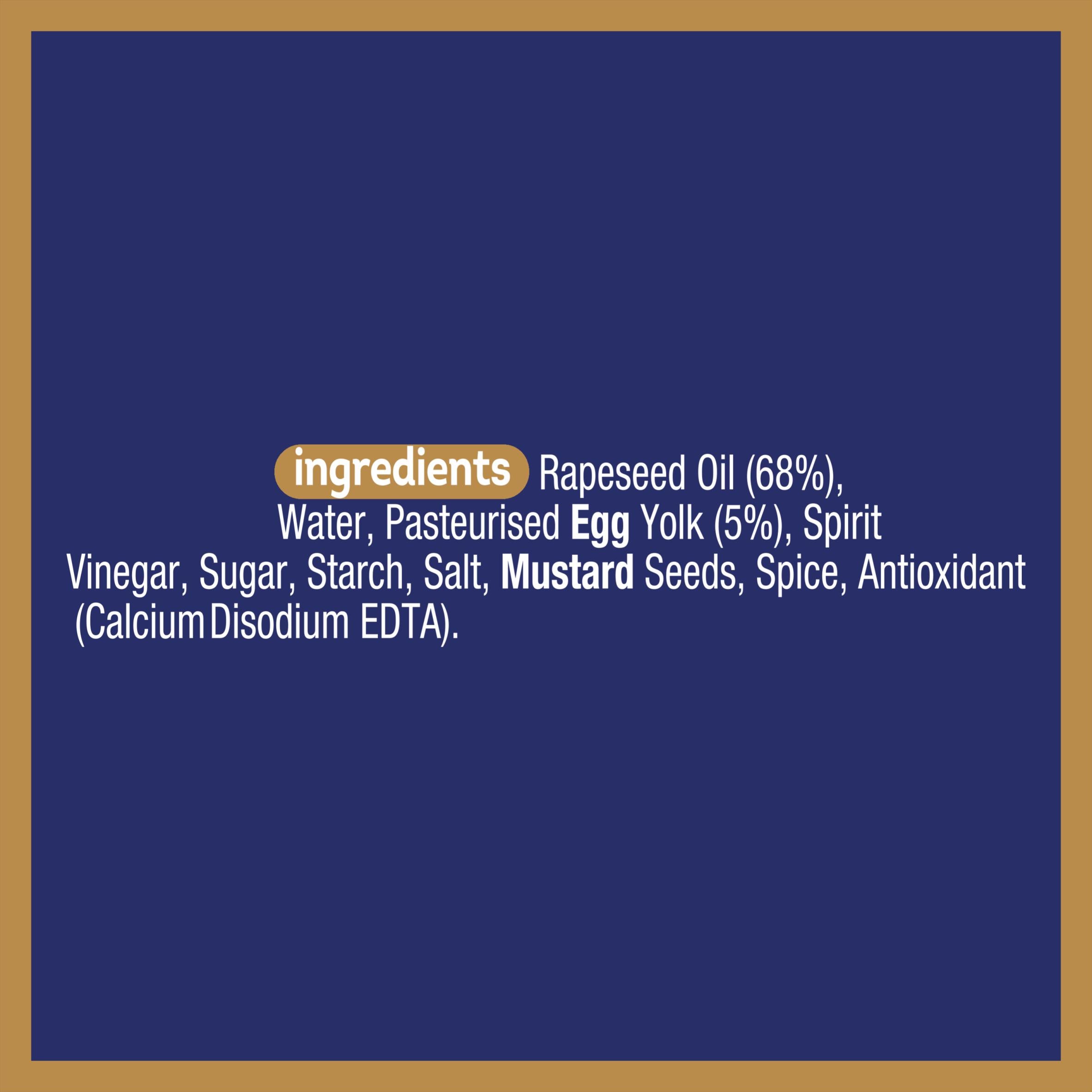 Heinz Seriously Good Mayonnaise 215g jar, UK version
