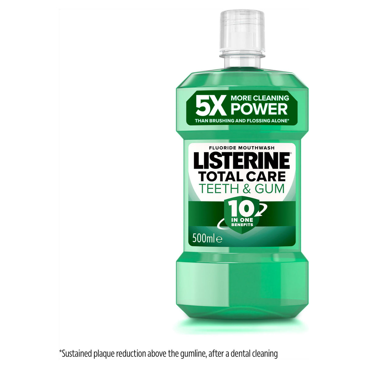 Listerine Fresh Mint mouthwash 500ml - British product