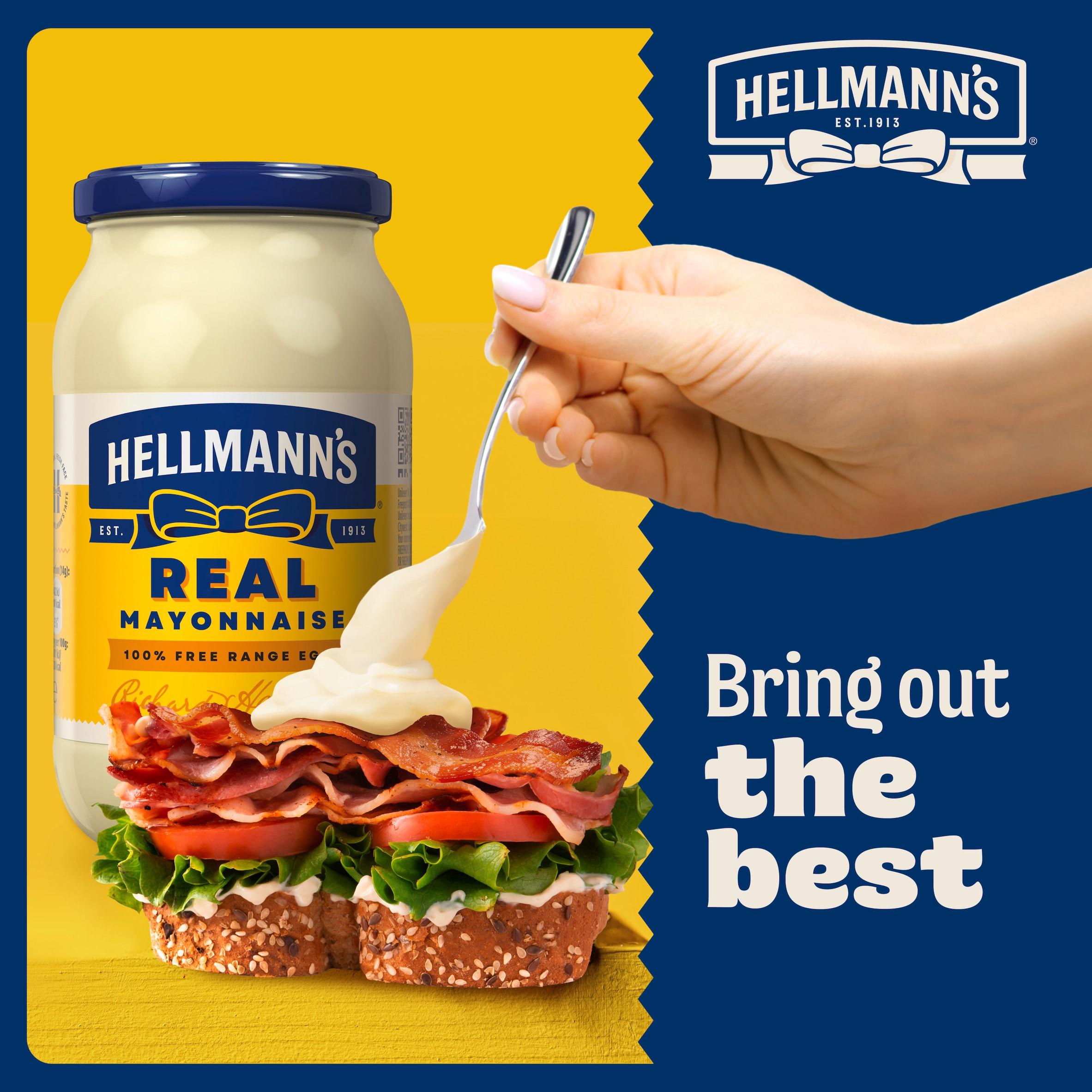 Hellmann's Real Mayonnaise 400g, imported from the UK