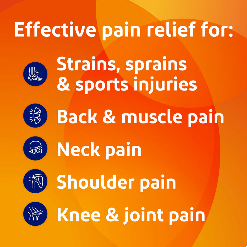 Voltarol Back & Muscle Pain Relief 1.16% Gel 100g (British brand)