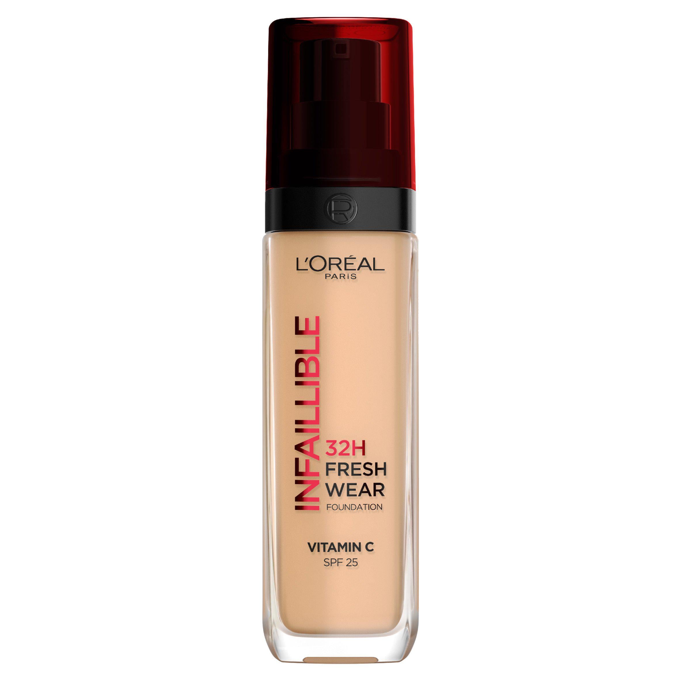 L'Oreal Paris Infallible foundation 220 Sand (British brand)