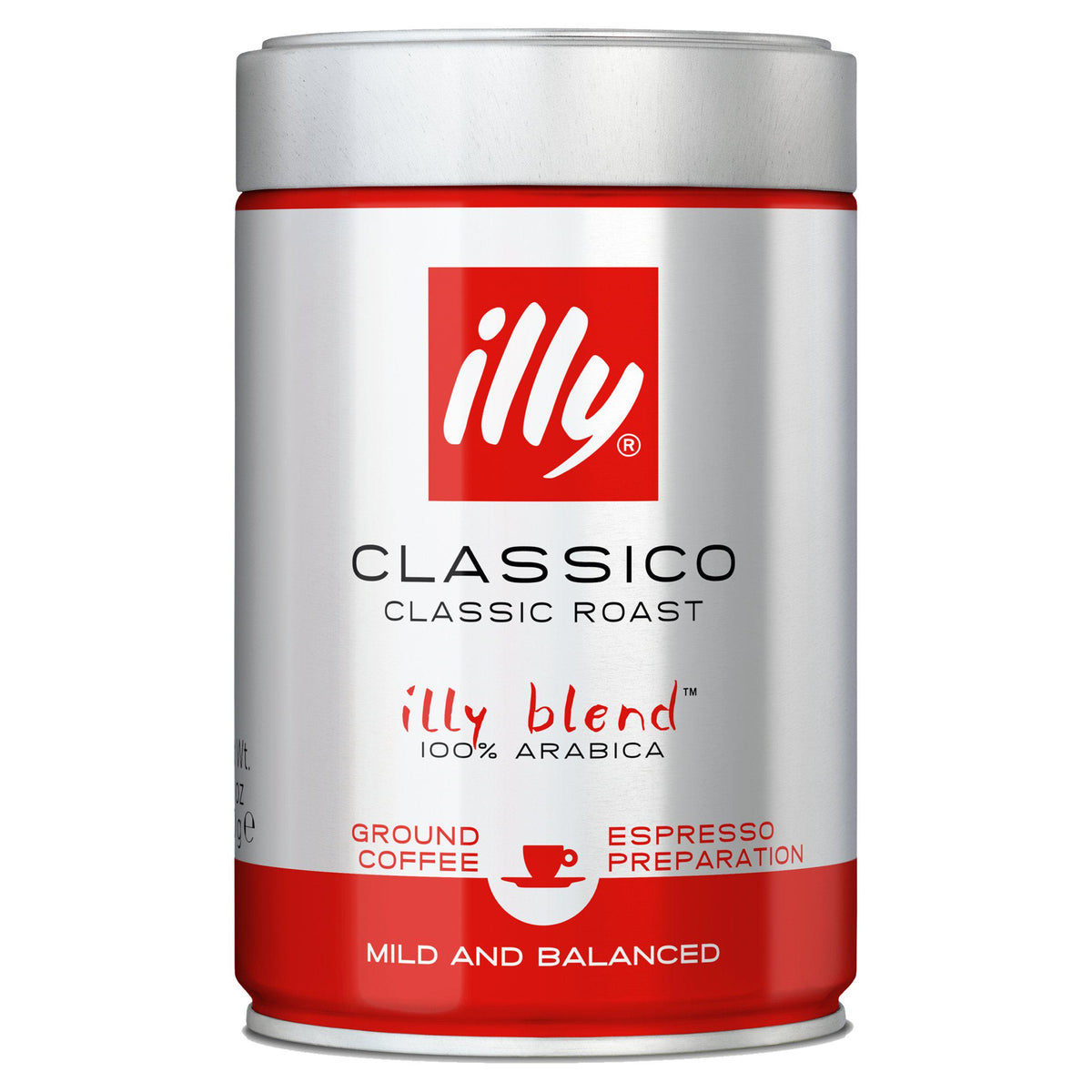 illy espresso medium roast ground coffee 250g, UK version