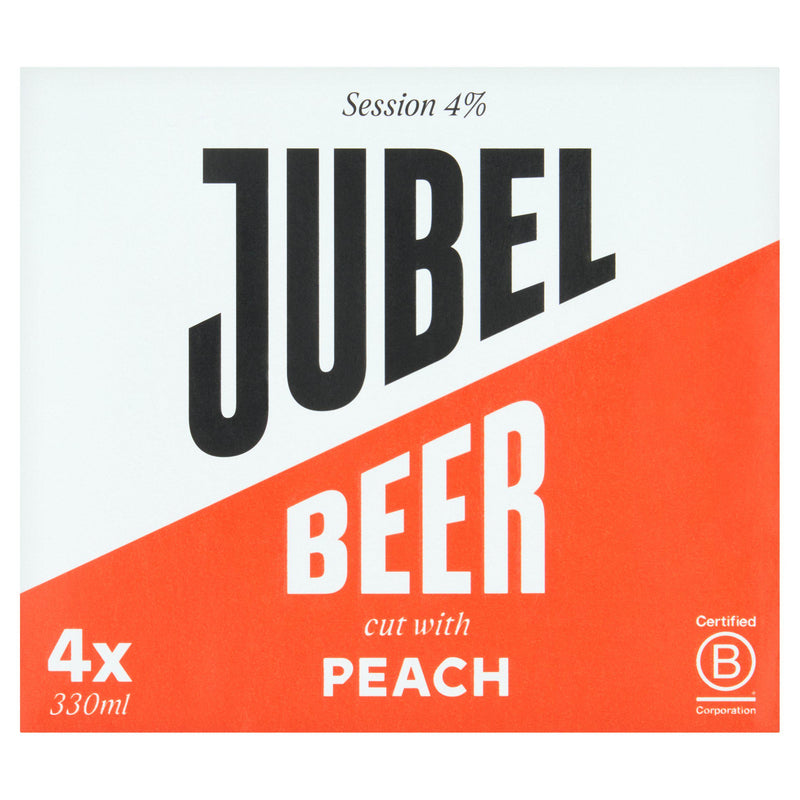 Gluten-Free Peach Infused Lager 4 x 330ml