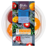 Sainsbury's Stuffed Cherry Peppers Goat's Cheese, Taste the Difference 125g GOODS Sainsburys   