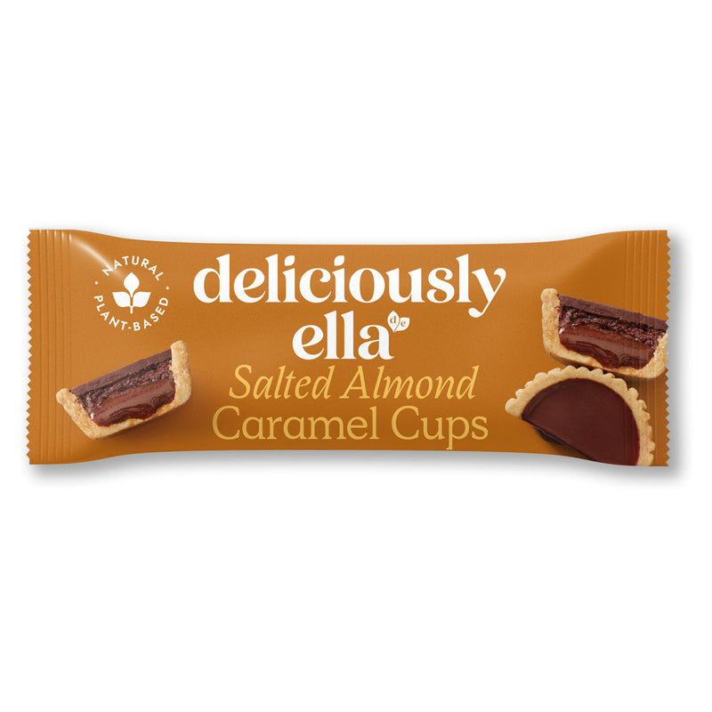 Salted Almond Caramel Oat Cups with Dark Chocolate 36g
