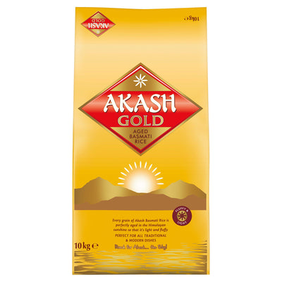 Sainsburys Akash Gold Basmati Rice 10kg- Buy online at McGrocer