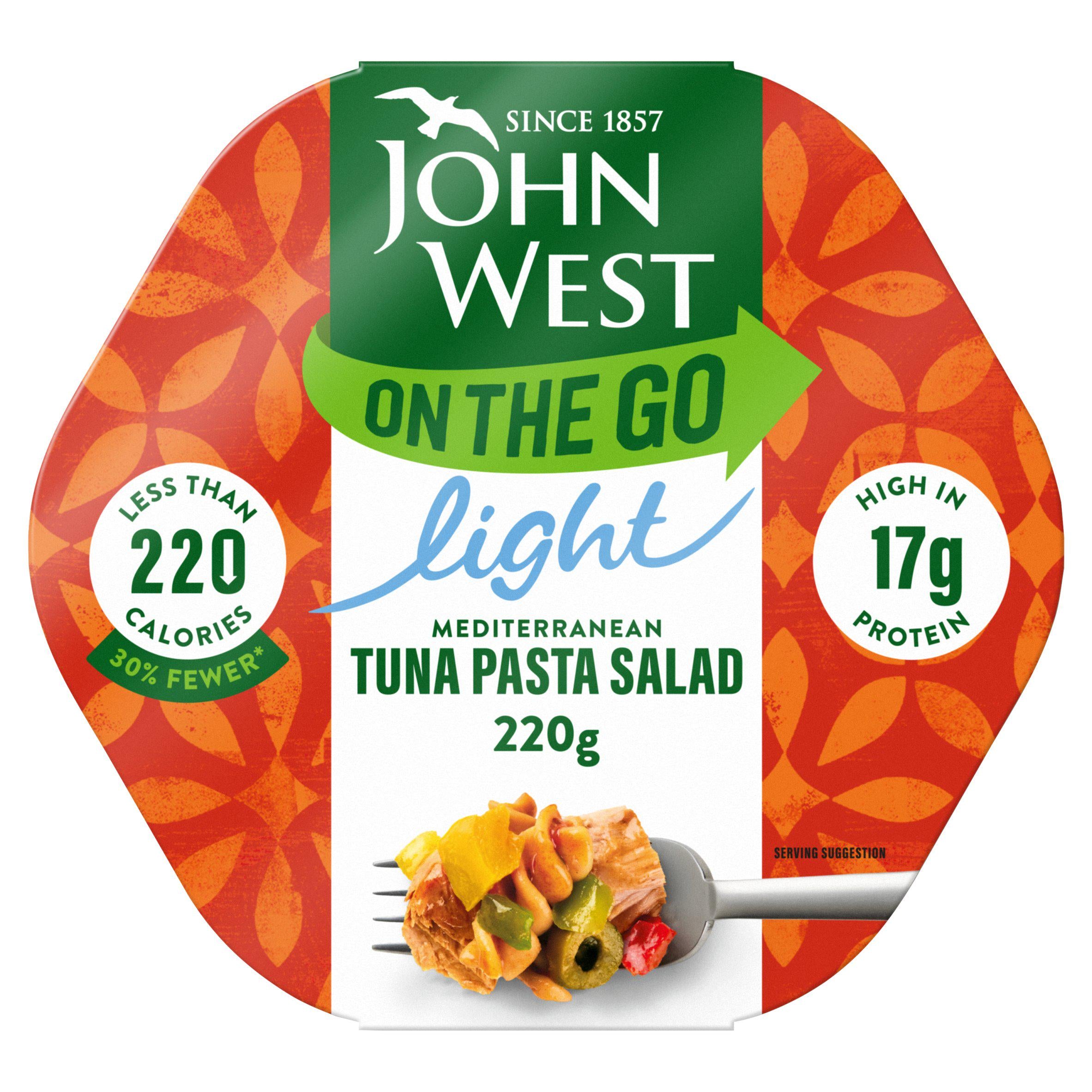 John West Mediterranean Style Tuna Salad 220g (British brand)