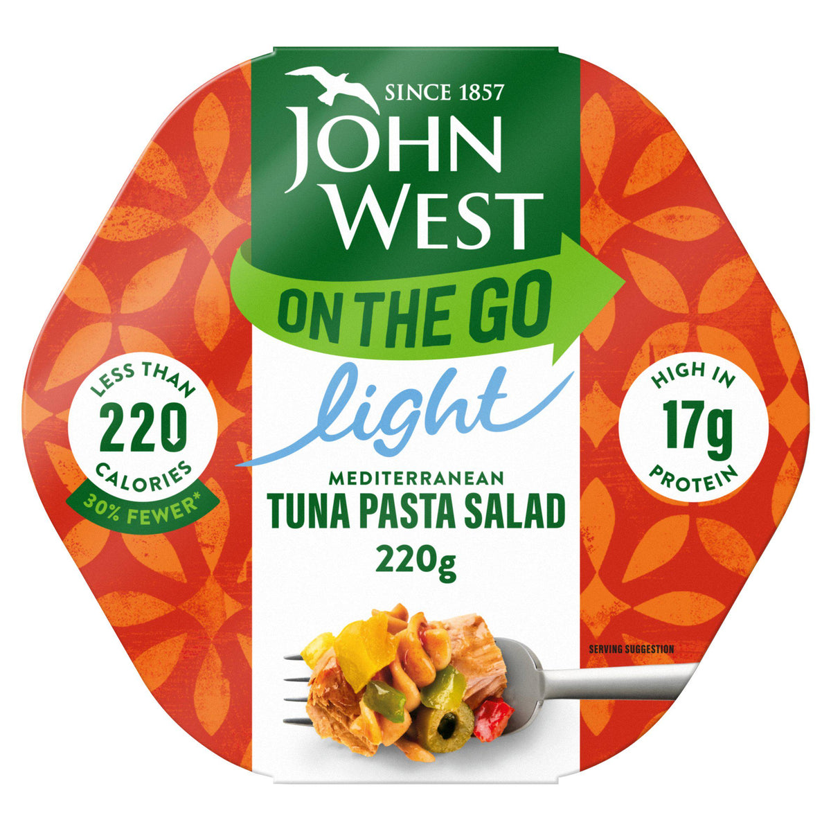 John West Mediterranean Style Tuna Salad 220g (British brand)