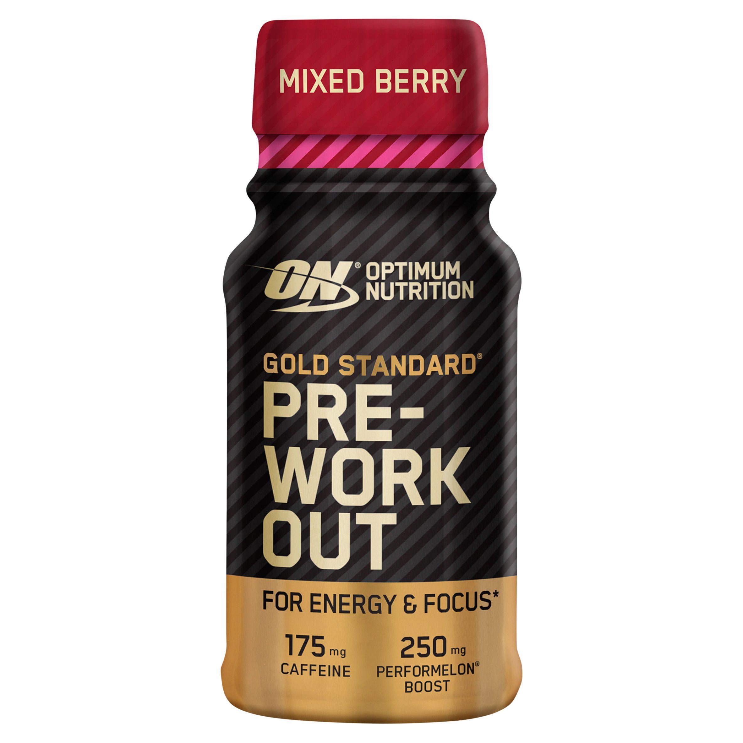 Optimum Nutrition pre-workout shot Mixed Berry 60ml - British product