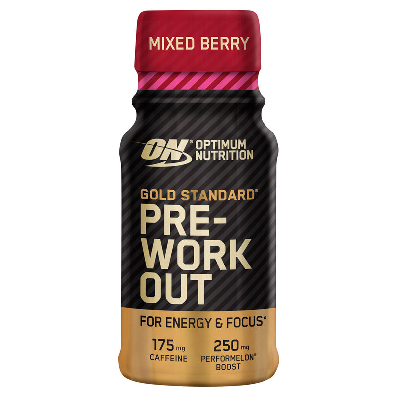 Optimum Nutrition pre-workout shot Mixed Berry 60ml - British product