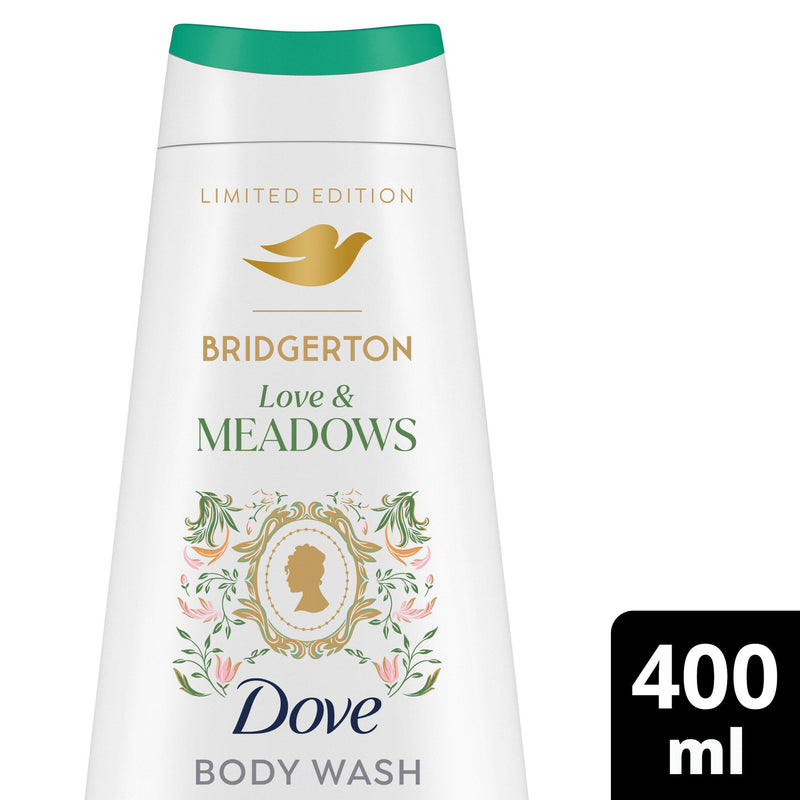 Dove body wash Limited Edition Bridgerton Love & Meadows 400ml - British product