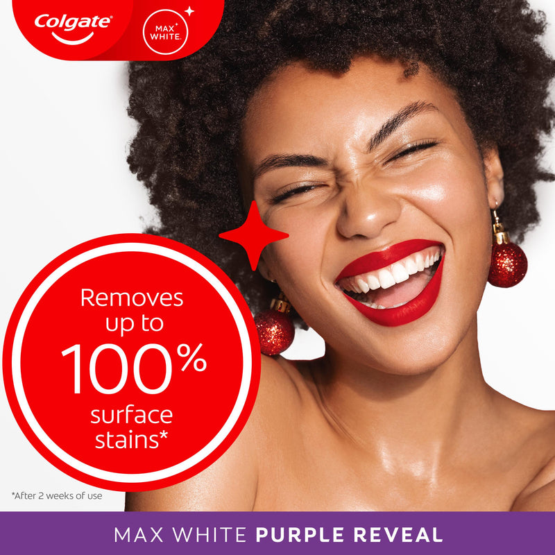 Colgate Purple Reveal toothpaste 125ml, UK version
