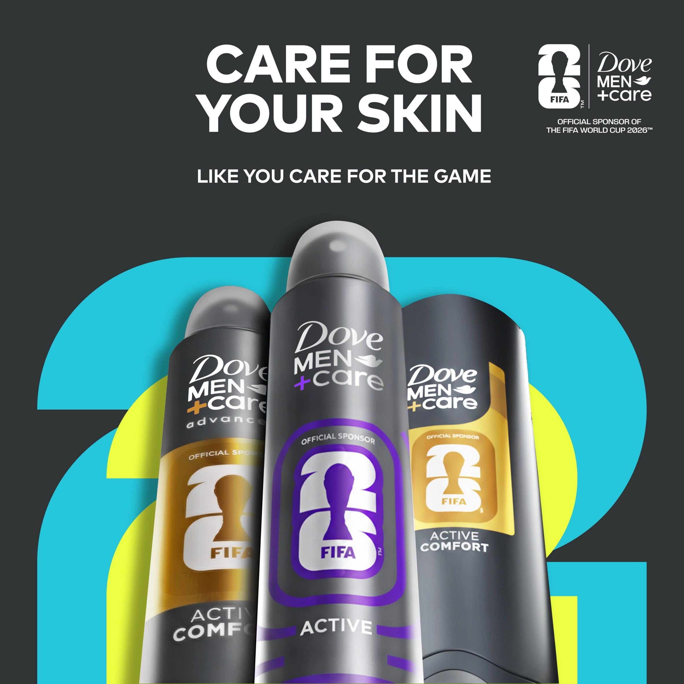 Dove Men+Care antiperspirant spray 200ml FIFA - British product