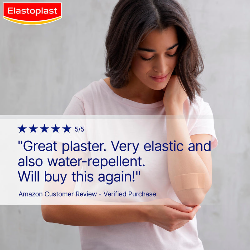 Elastoplast extra flexible fabric plasters assorted strips 40 (British brand)