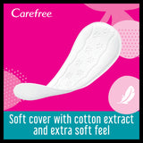 Carefree Normal panty liners with Cotton Extract 20 count, imported from the UK