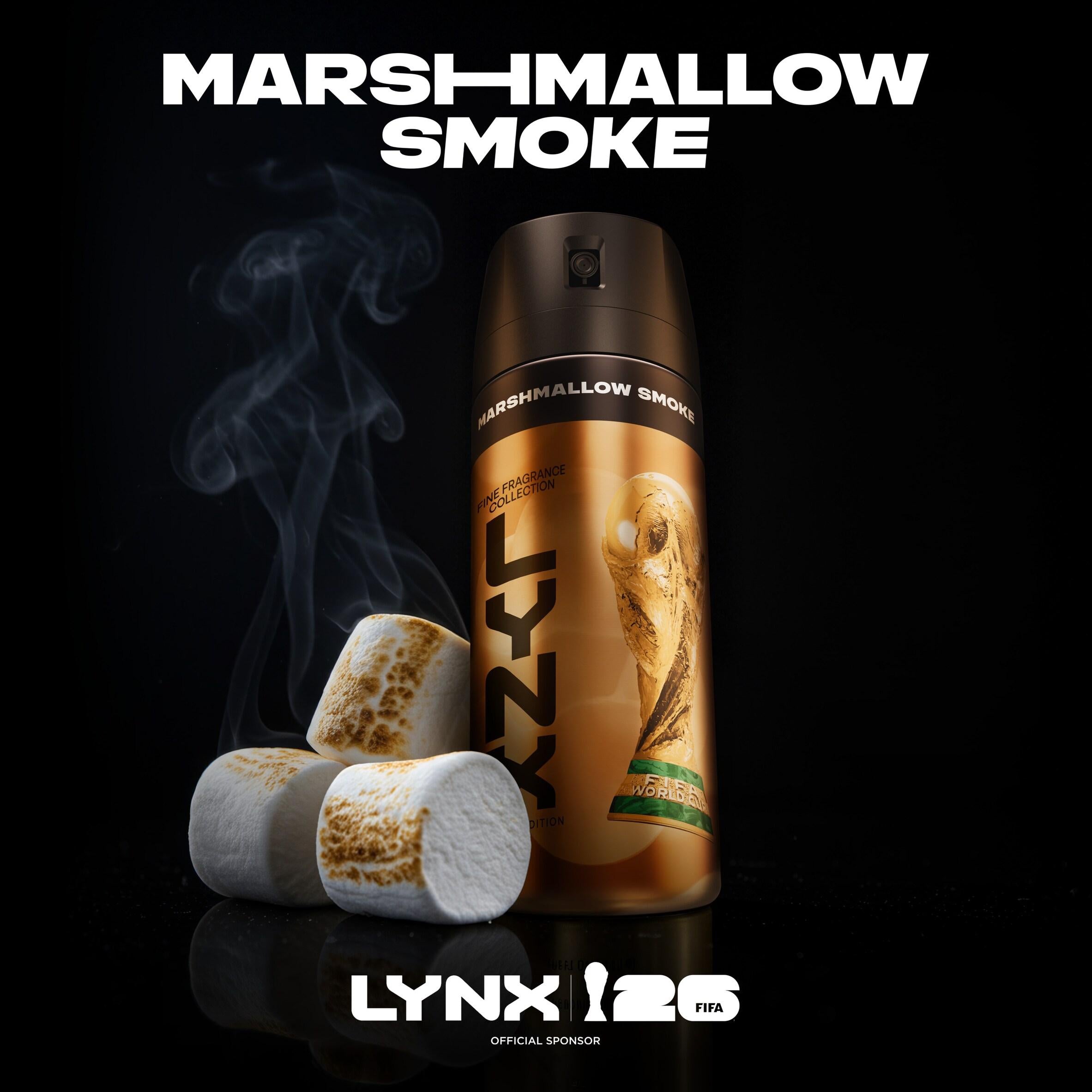 Lynx marshmallow smoke body spray 150ml - British product