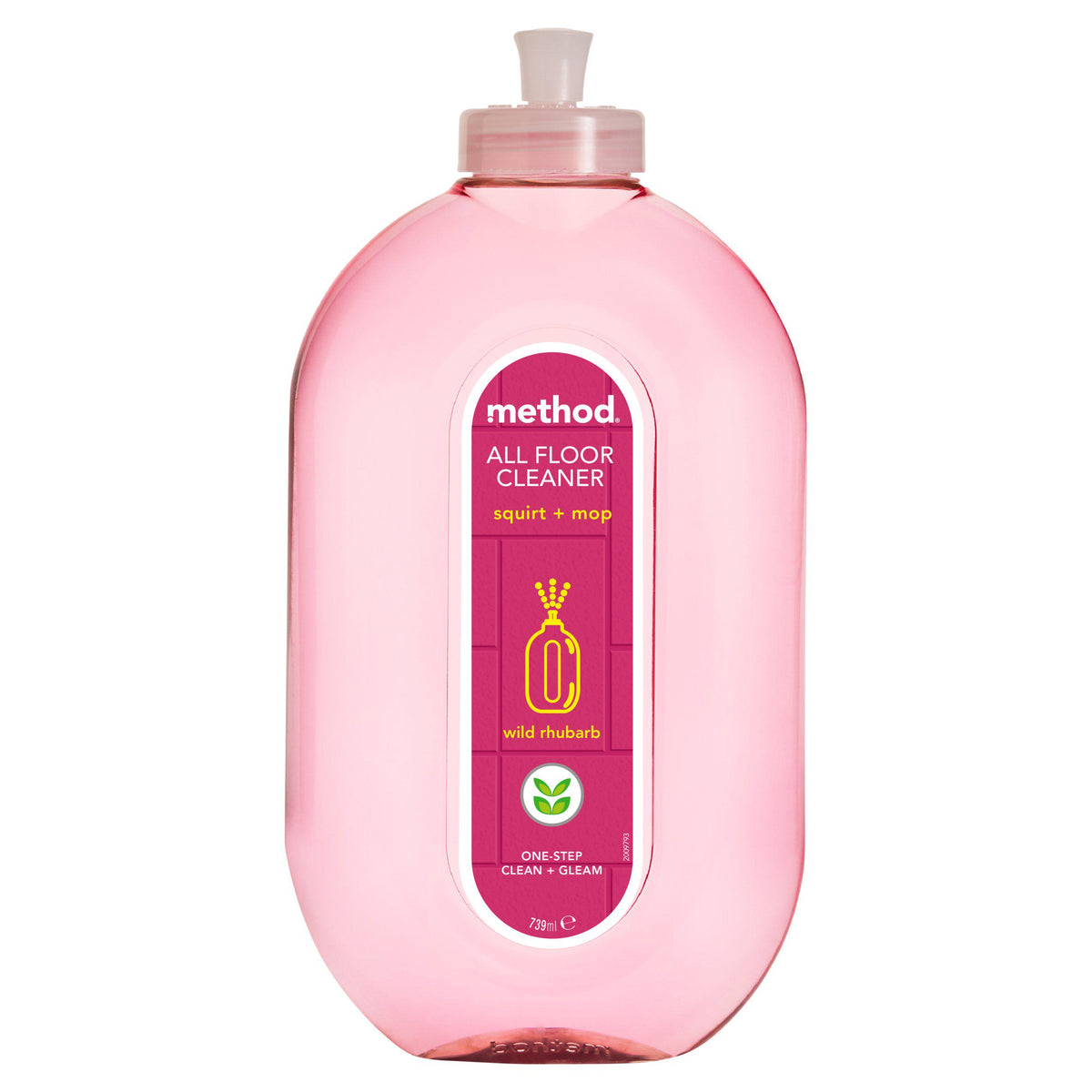 Method All Floor Cleaner Wild Rhubarb 739ml, imported from the UK