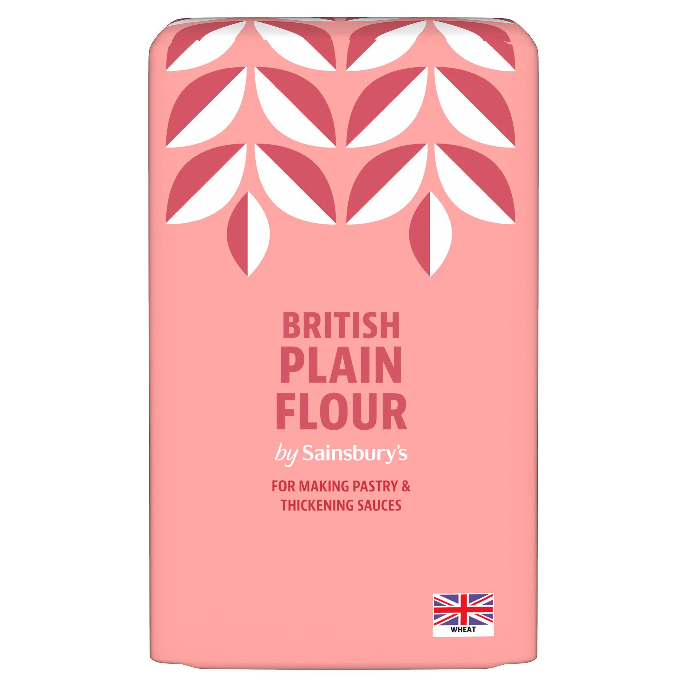 Sainsbury's plain flour 1.5kg (British brand)