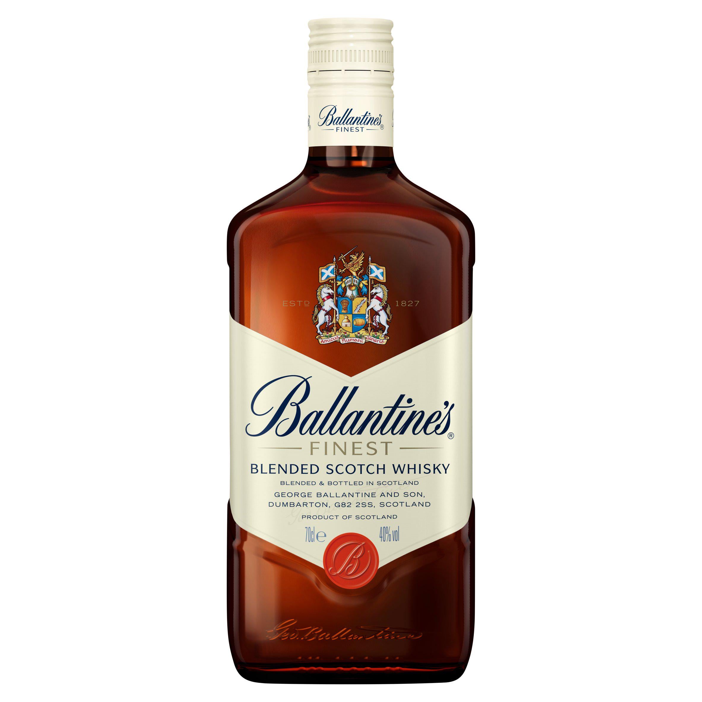 Ballantine's Finest blended Scotch whisky 70cl - British product