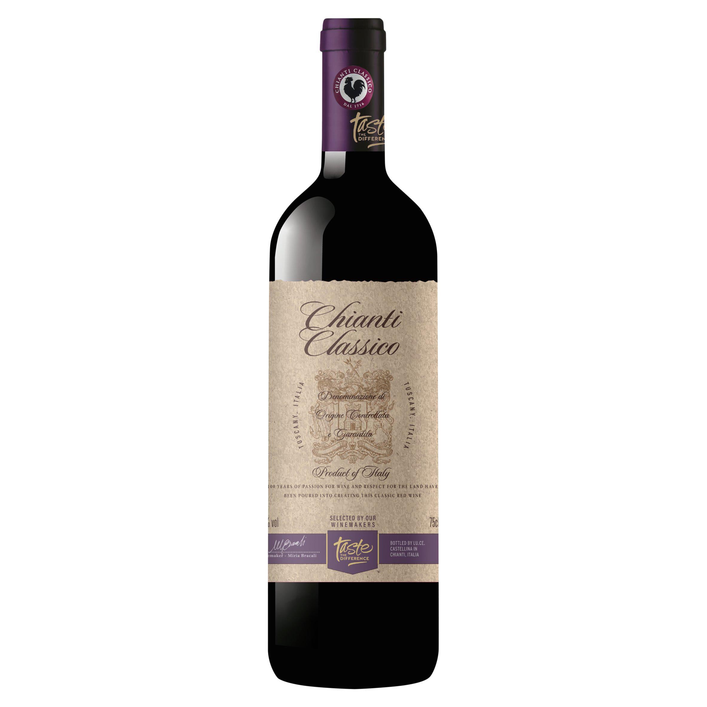 Sainsbury's Taste the Difference Chianti Classico red wine 75cl, UK version
