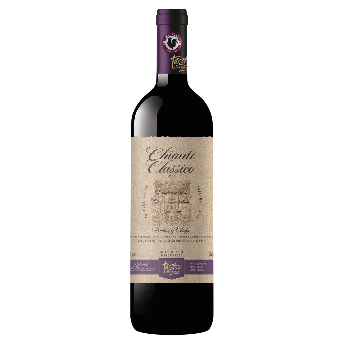 Sainsbury's Taste the Difference Chianti Classico red wine 75cl, UK version