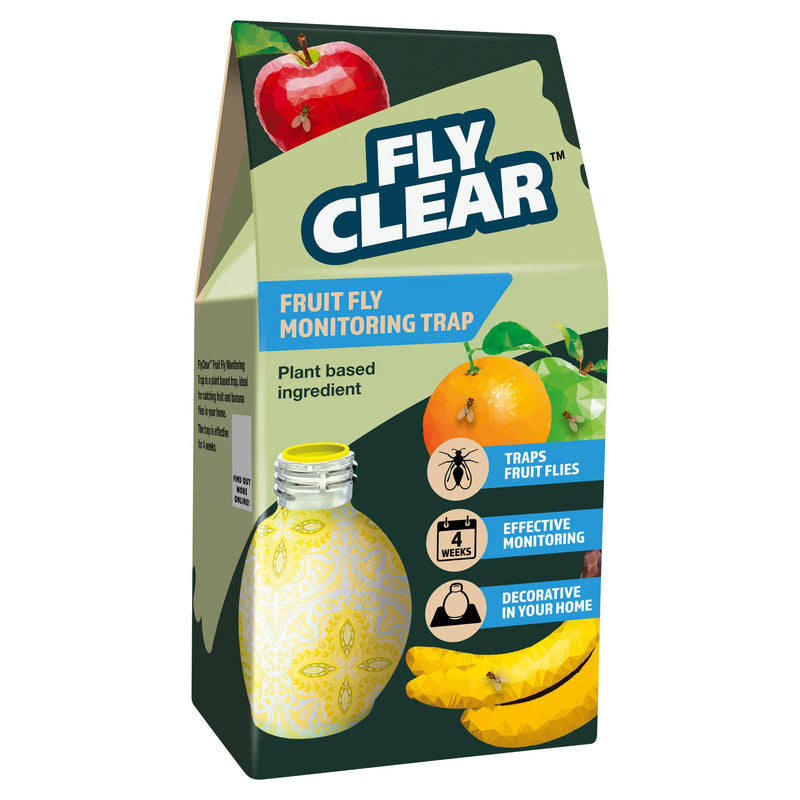 FlyClear fruit fly trap pack of 1, UK version