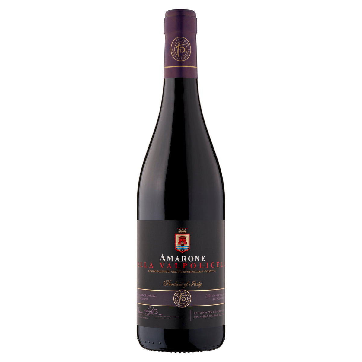 Sainsbury's Amarone red wine 75cl, imported from the UK