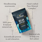 Westlab Chamomile & Bergamot bath salt 400g, imported from the UK