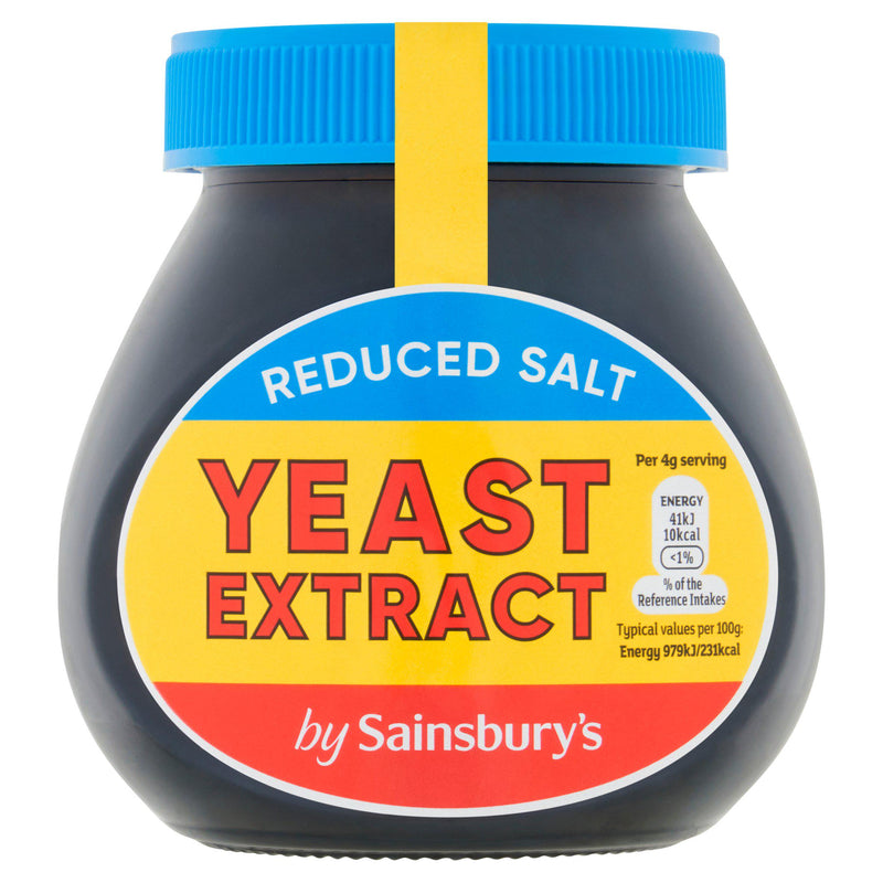 Sainsbury's yeast extract reduced salt 225g - British product