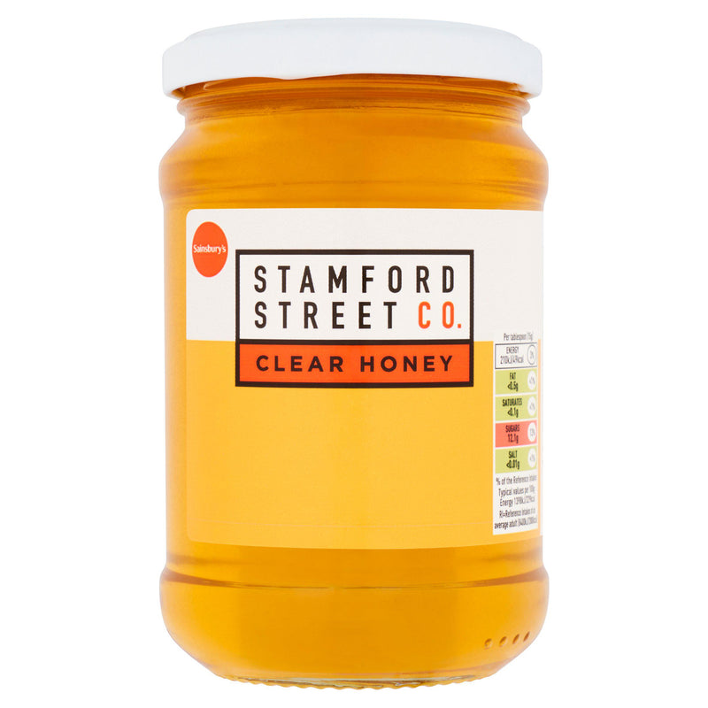 Stamford Street Co. clear honey 340g - British product