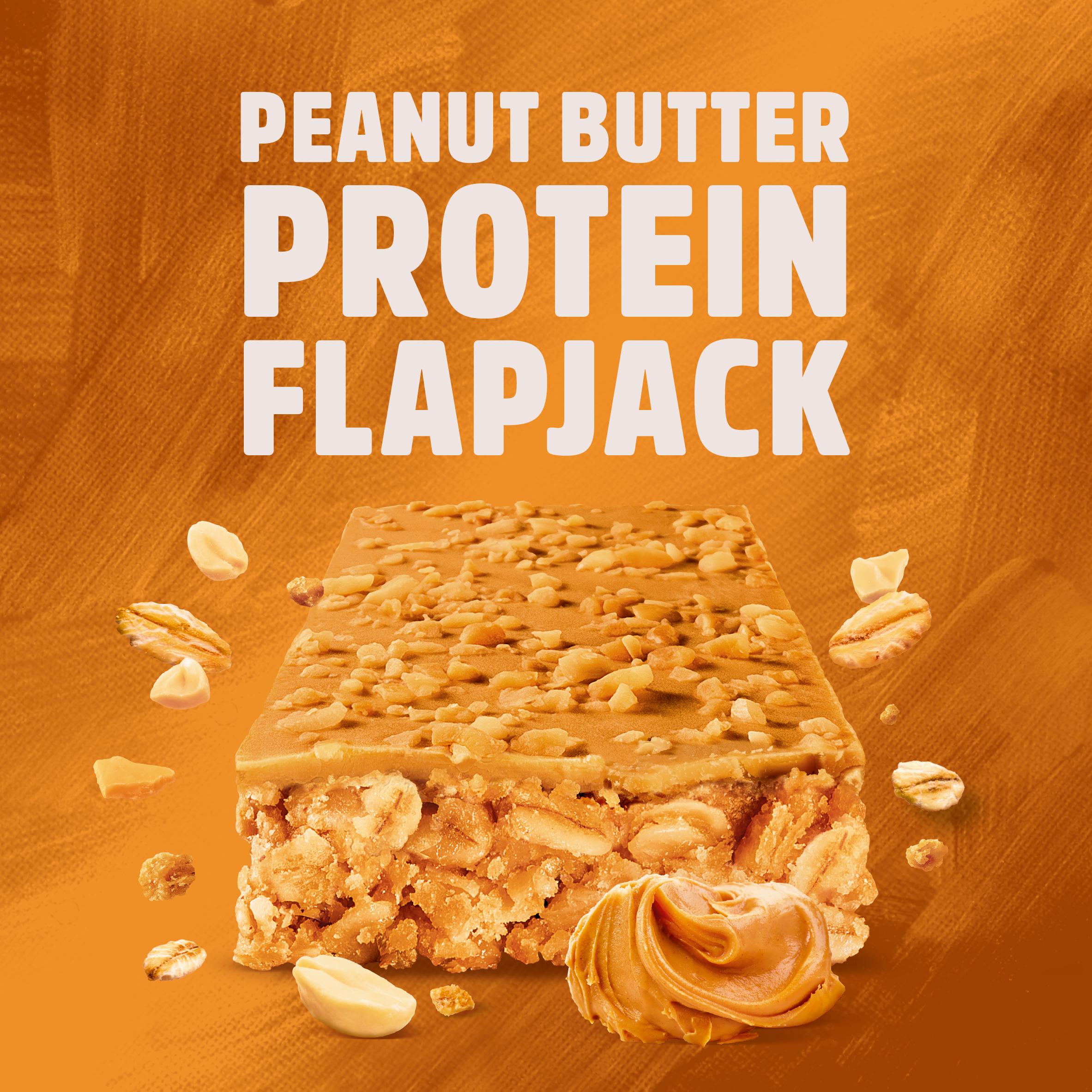 Trek peanut butter protein flapjack 50g - British product