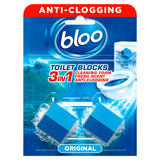 Bloo in-cistern toilet block Original Blue 2x50g - British product