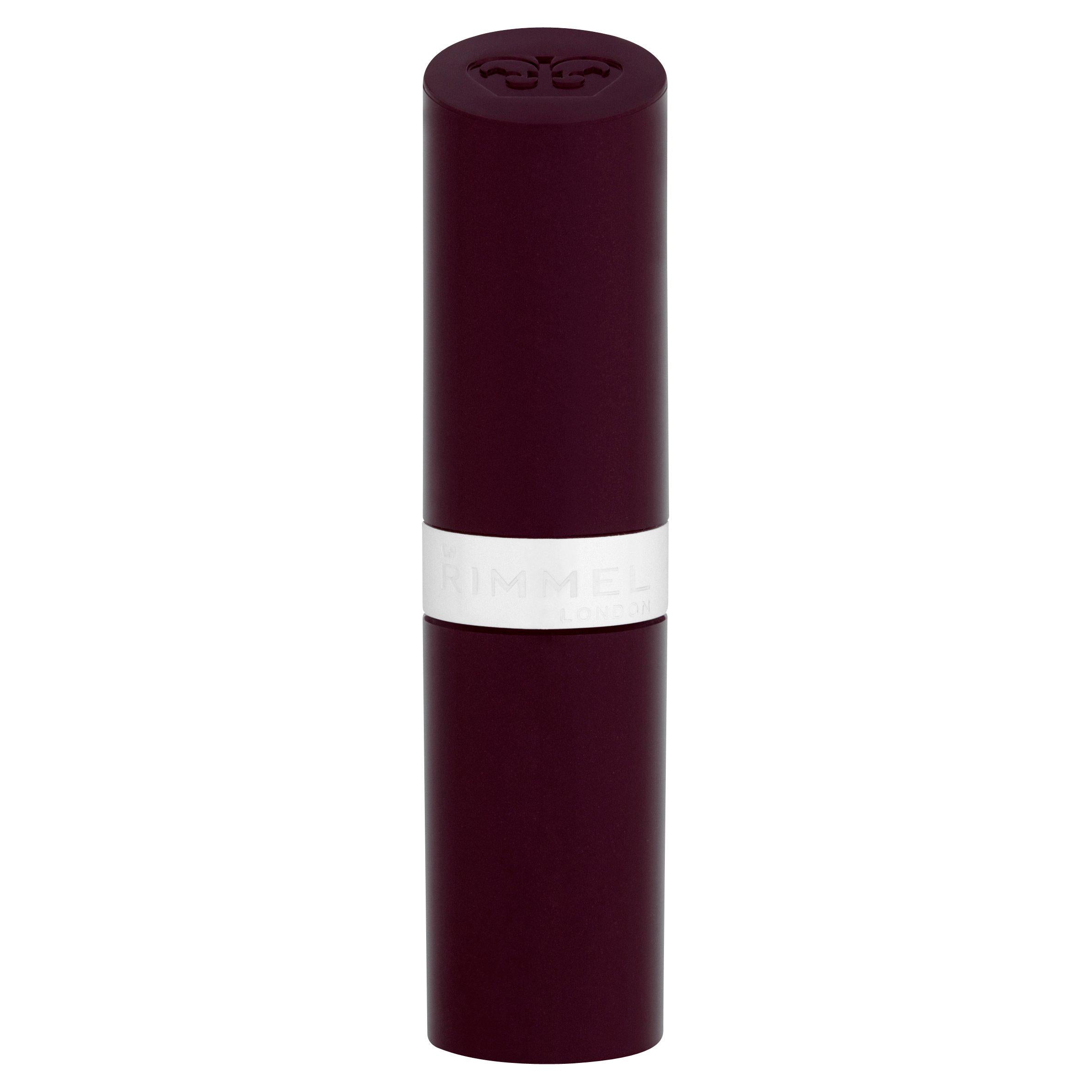 Rimmel London lipstick Amethyst Shimmer 4g - British product