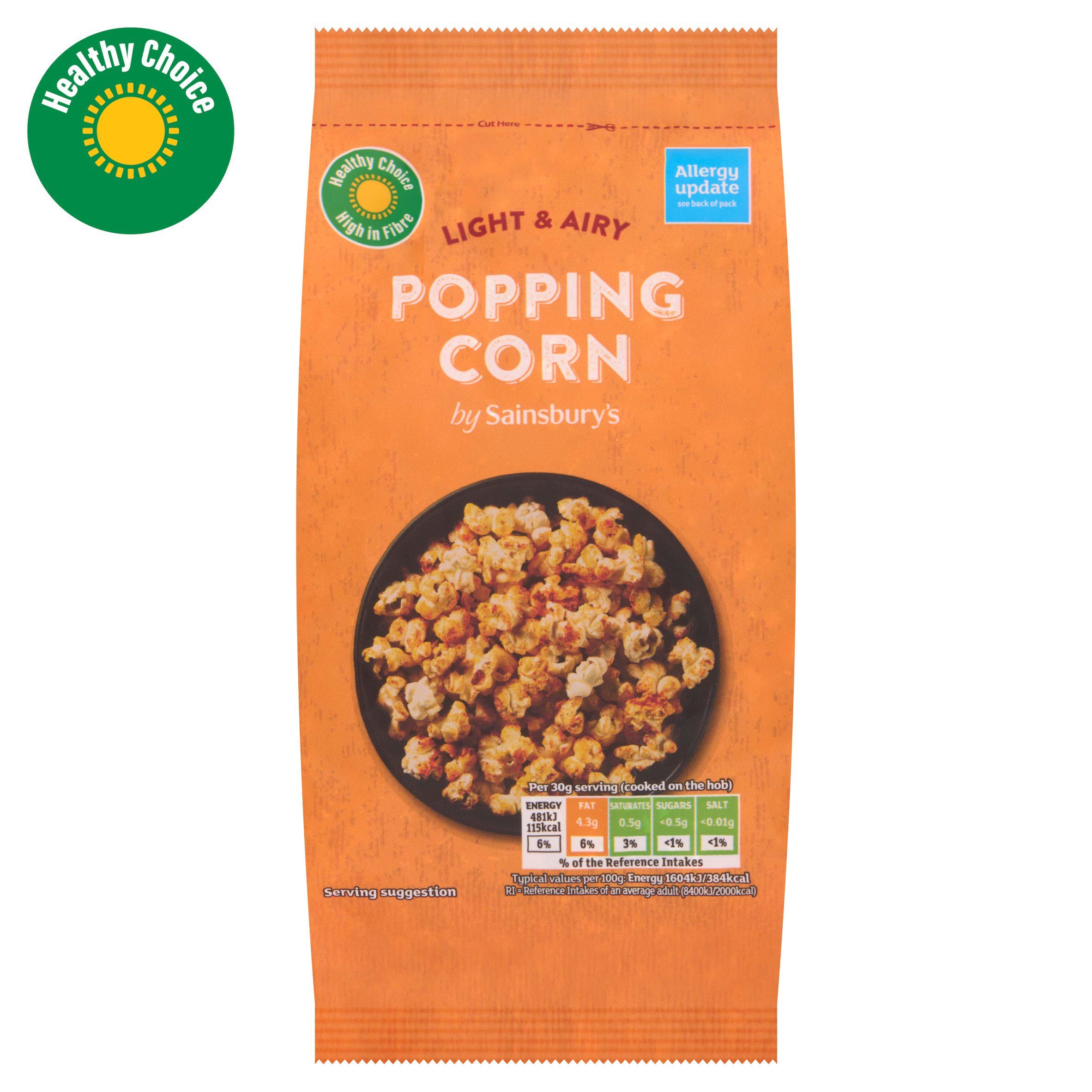 Sainsbury's popping corn 500g, UK version