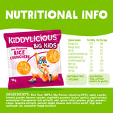 Kiddylicious rice crunchers BBQ flavour 4x15g, UK version