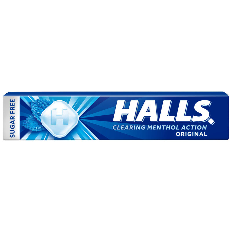 Halls original sugar free lozenges 32g (British brand)