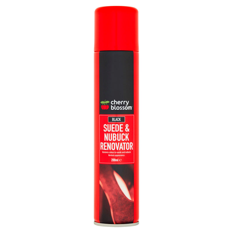 Cherry Blossom Black Suede & Nubuck Renovator 200ml - British product