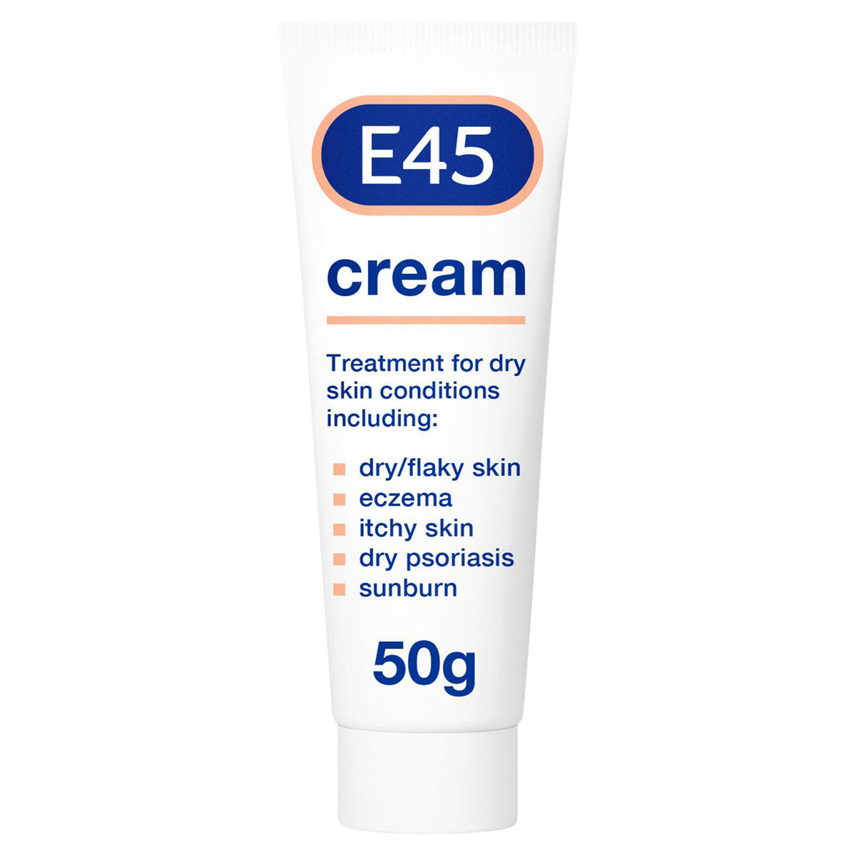 E45 emollient cream 50g, UK version