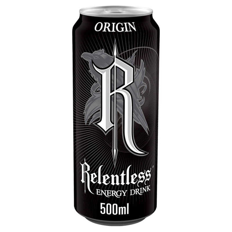 Relentless Origin Energy Drink 500ml (British brand)