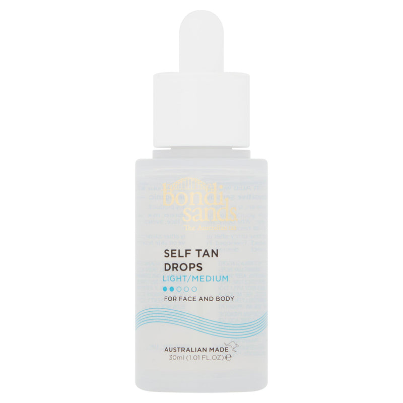 Bondi Sands light medium self tan drops 30ml - British product
