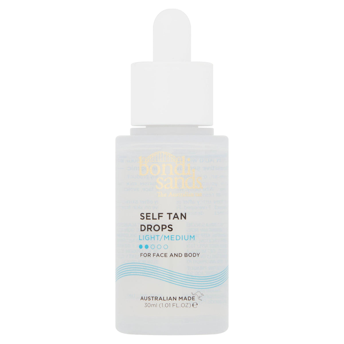 Bondi Sands light medium self tan drops 30ml - British product