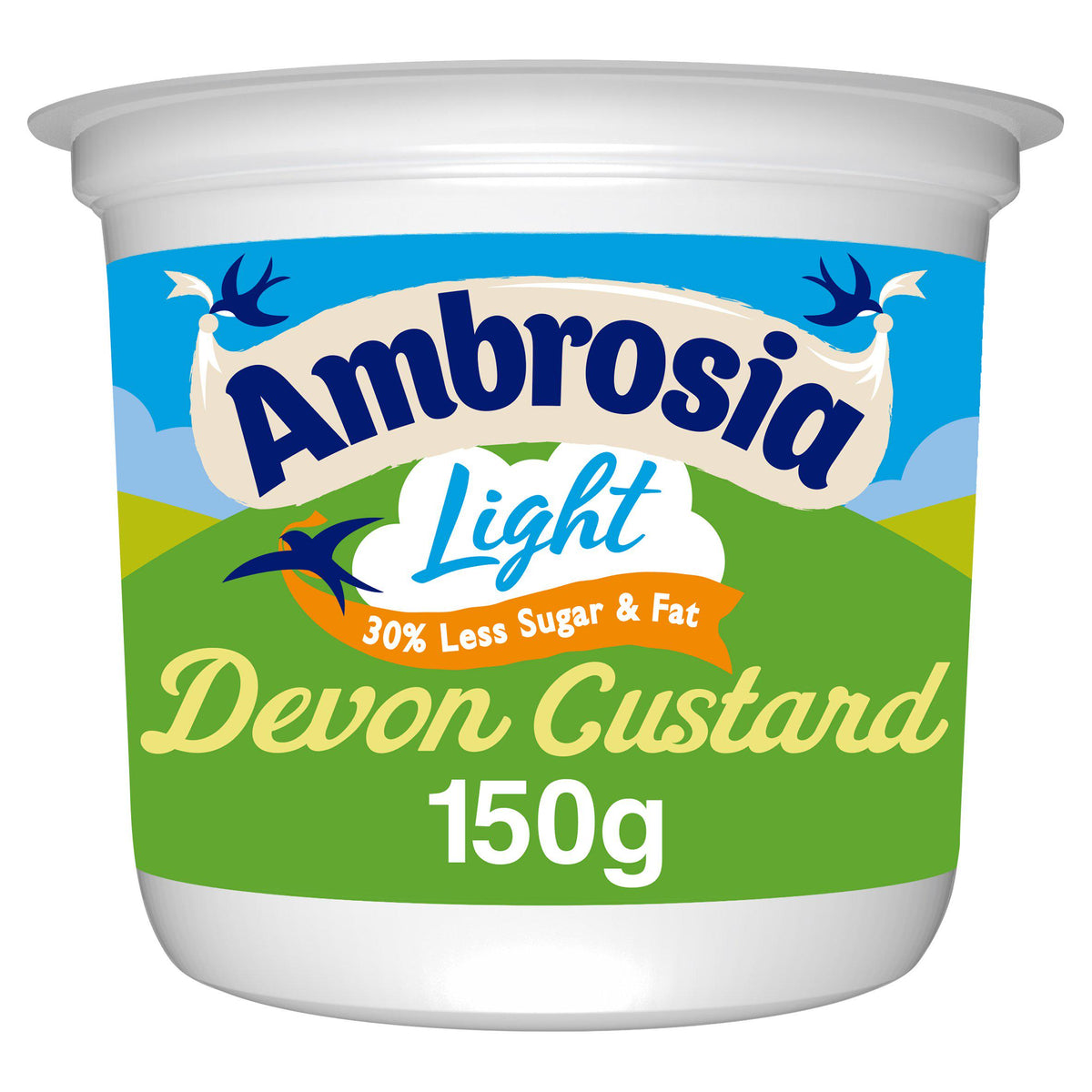 Ambrosia light custard 150g dessert pot (British brand)