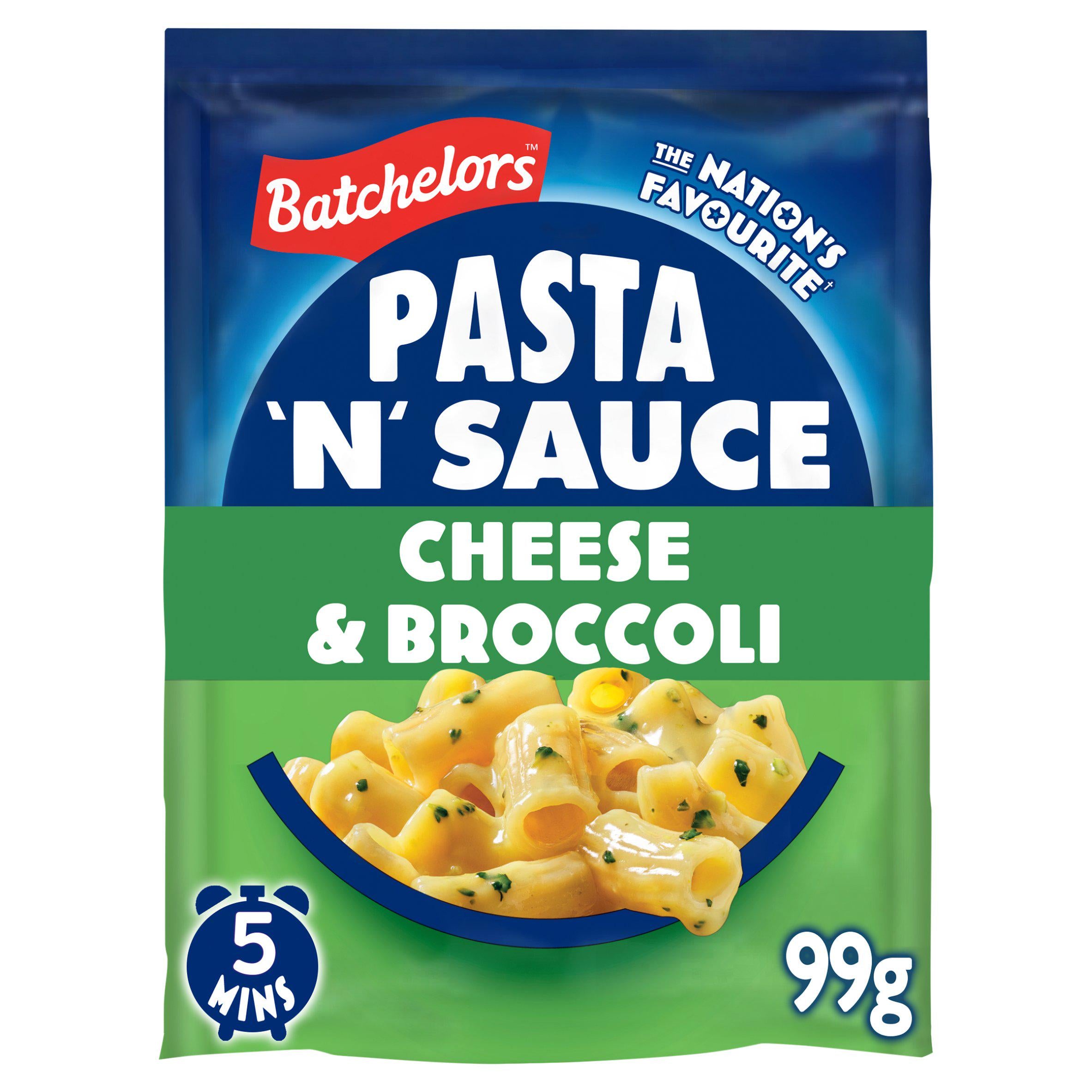 Batchelors Pasta 'n' Sauce Cheese & Broccoli 99g - British product
