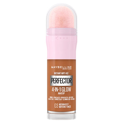 Sainsburys Maybelline Instant Anti Age Perfector 4-In-1 Glow Primer - 03 Medium Deep- Buy online at McGrocer