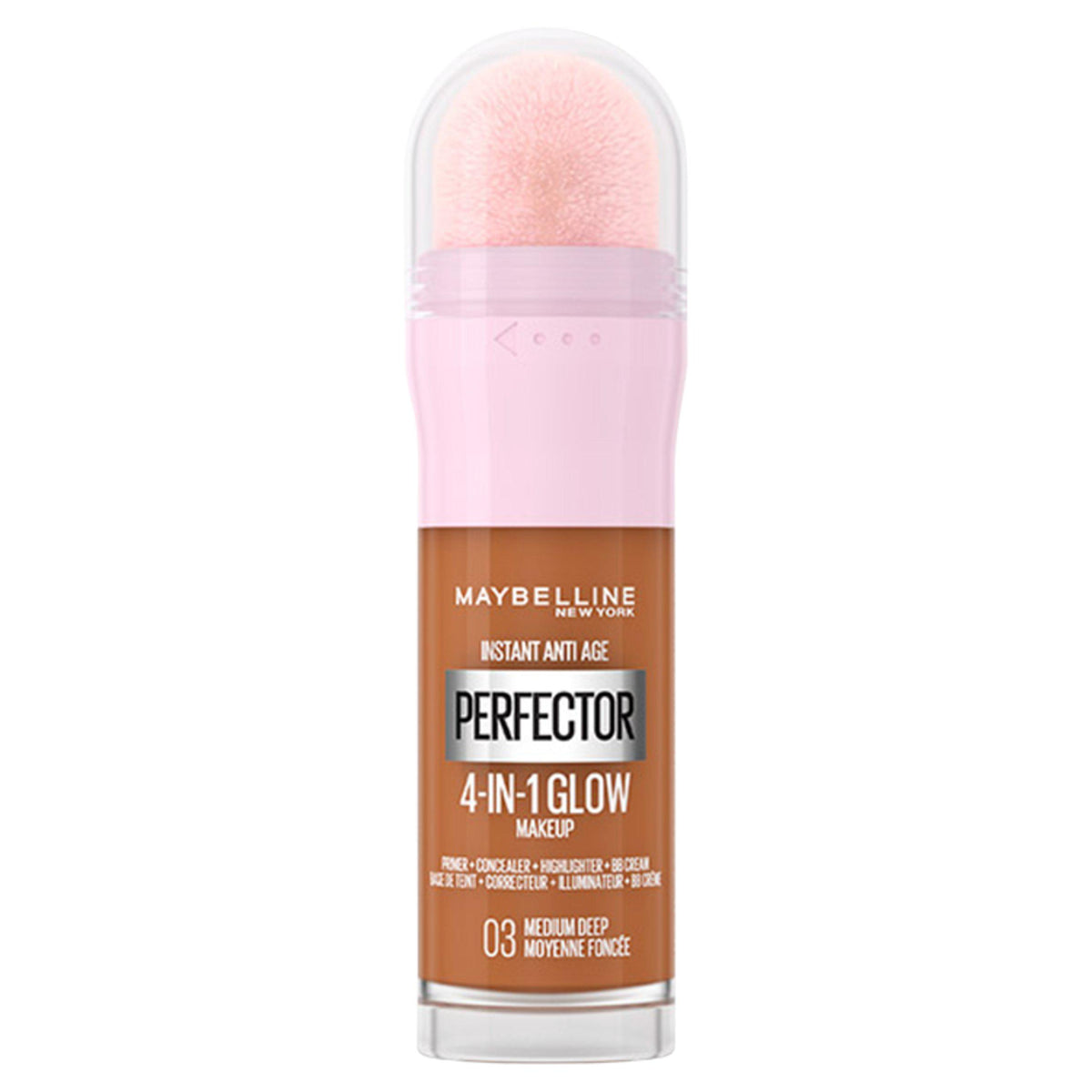 Maybelline 4-in-1 glow primer 03 Medium Deep, UK version